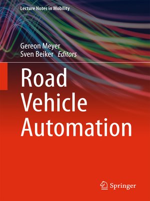 cover image of Road Vehicle Automation